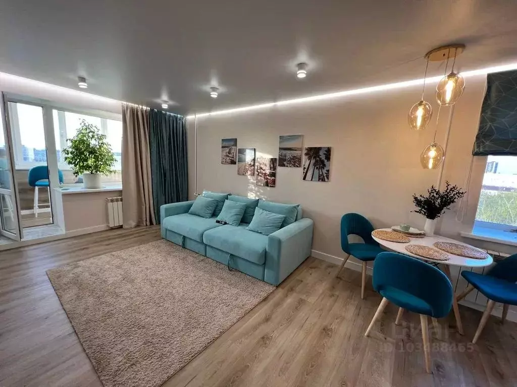 2-к кв. Татарстан, Казань ул. Декабристов, 106б (45.0 м) - Фото 1