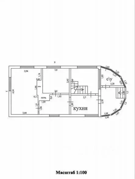 Дом в Ленинградская область, Выборгский район, Рощино пгт ул. ... - Фото 1