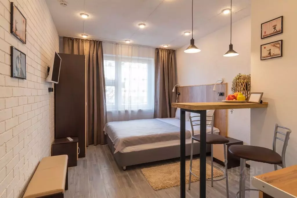 Студия Москва ул. Кадырова, 8К1 (21.0 м) - Фото 1