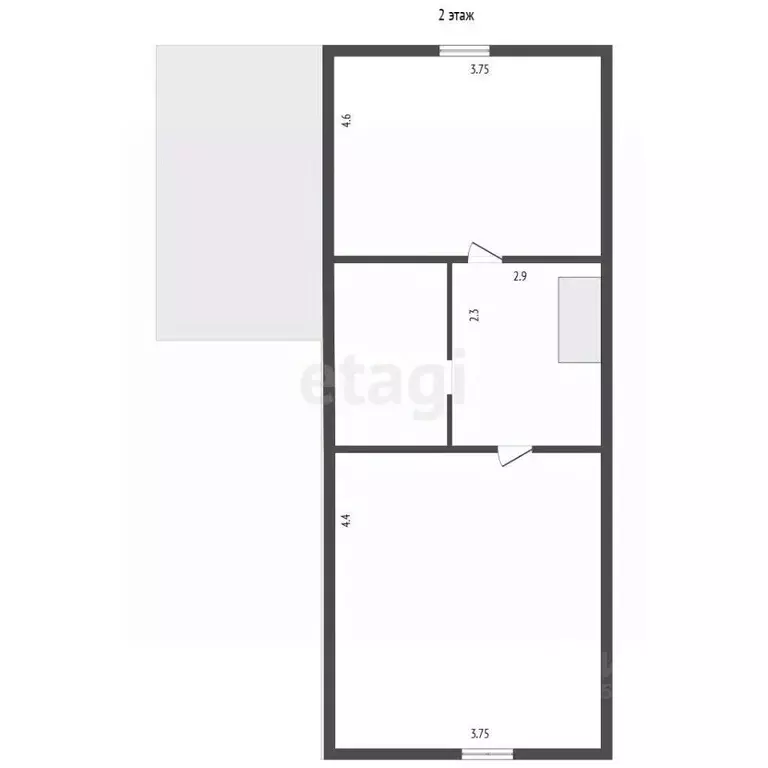 Таунхаус в Ленинградская область, Сосновый Бор пос. Калище, ул. ... - Фото 2