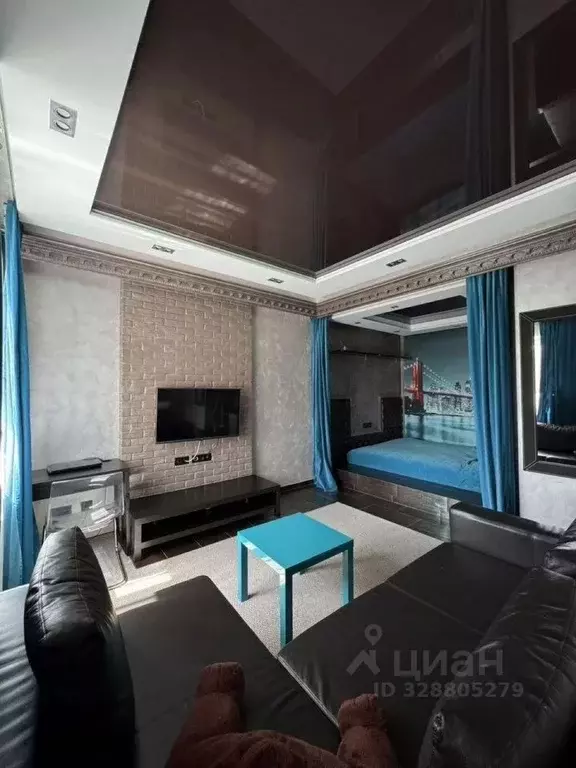 Студия Омская область, Омск просп. Комарова, 16 (36.2 м) - Фото 1