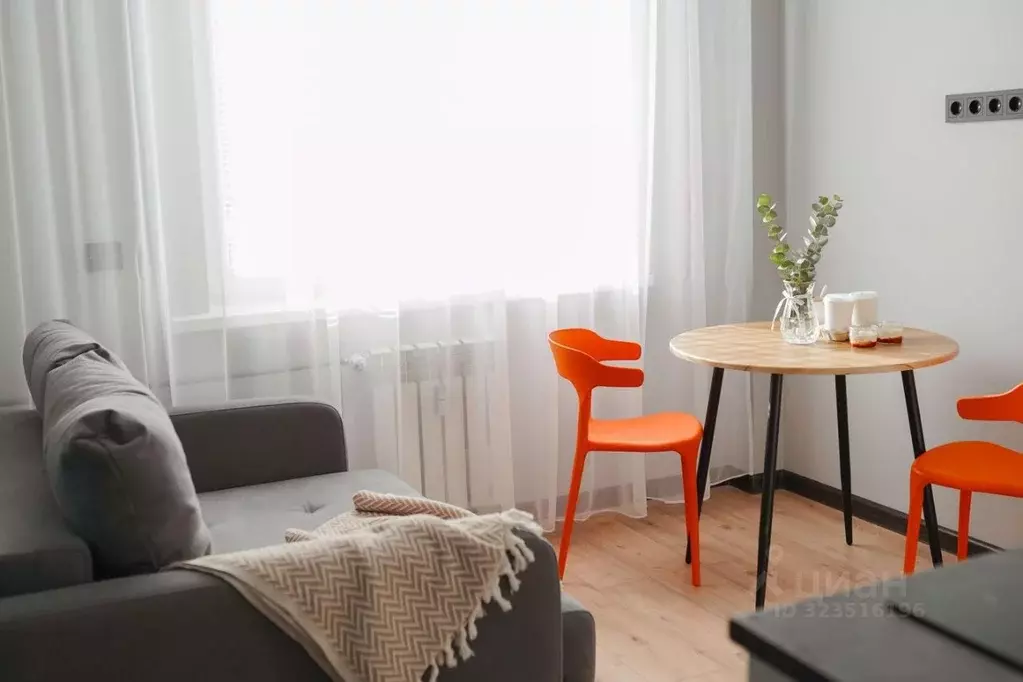 1-к кв. Иркутская область, Иркутск ул. Красноказачья, 23/3 (35.1 м) - Фото 0