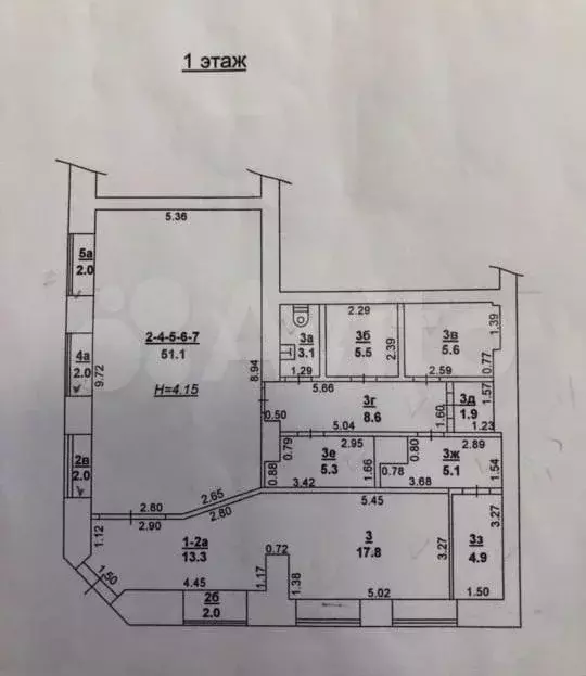 Торгово-офисное угловое помещение в Центре 130 м - Фото 0
