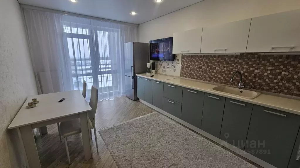 1-к кв. Тюменская область, Тюмень проезд Воронинские горки, 99Б (39.0 ... - Фото 1