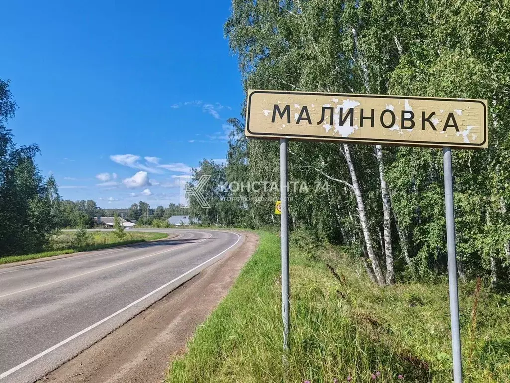 Участок в Челябинская область, Сосновский район, д. Малиновка ул. ... - Фото 0