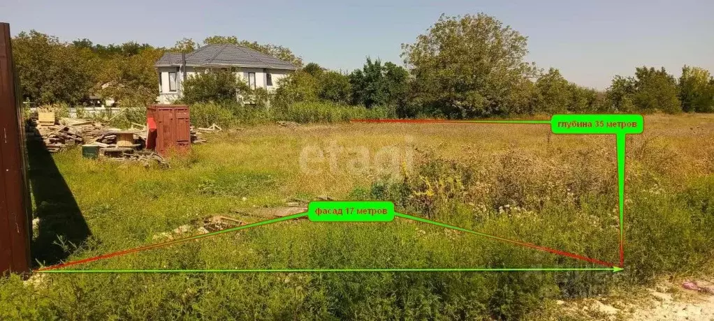 Участок в Краснодарский край, Анапа муниципальный округ, Усатова Балка ... - Фото 1