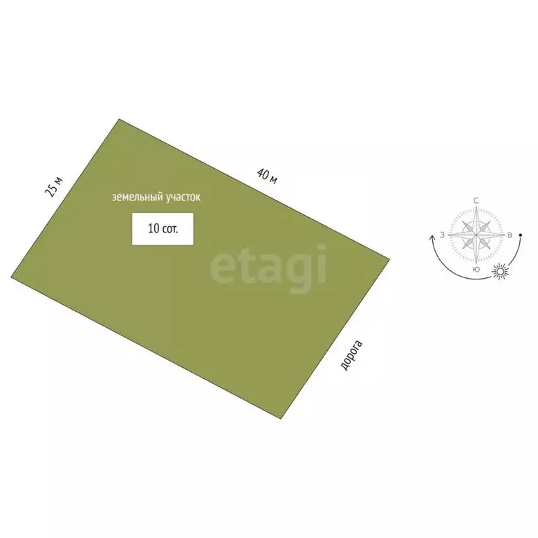 Участок в Тюменская область, Нижнетавдинский муниципальный округ, ... - Фото 1