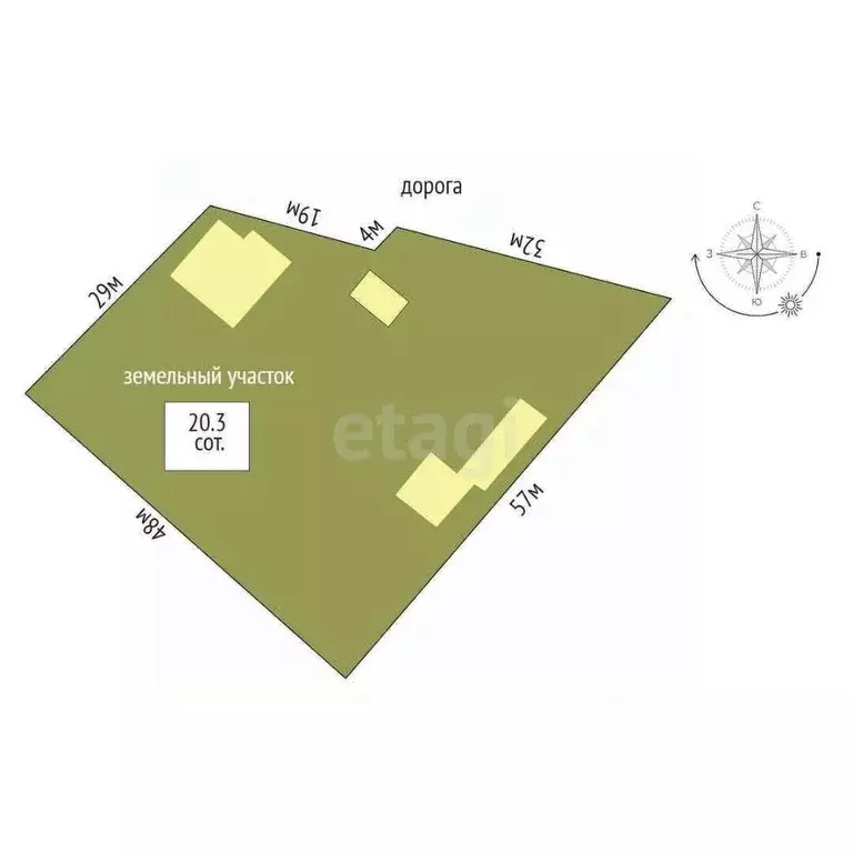 Дом в Саха (Якутия), Якутск Сергеляхское шоссе, 7-й км, 39 (188 м) - Фото 1