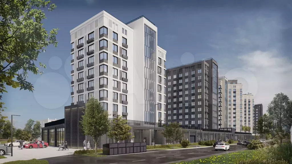 Квартира-студия, 32,7 м, 10/12 эт. - Фото 1