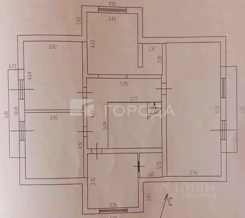 Дом в Алтайский край, Тальменский район, Тальменка рп Целинная ул., 16 ... - Фото 2