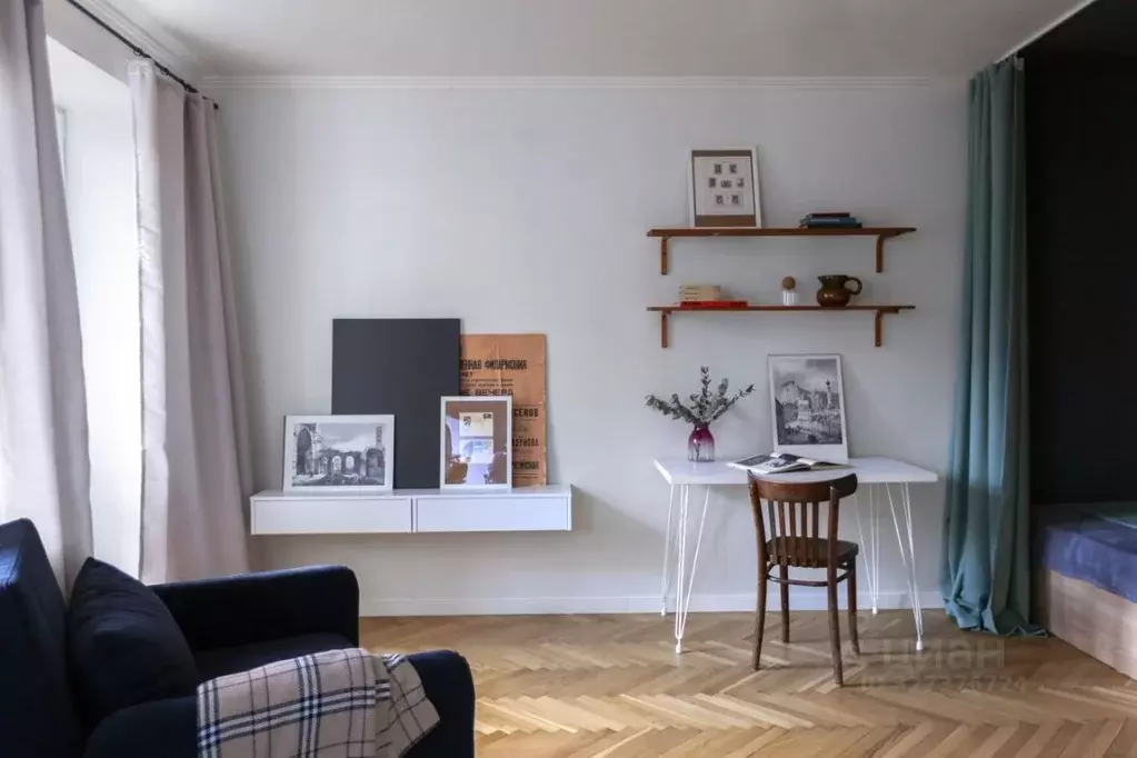 1-к кв. Москва Большой Кондратьевский пер., 4К2 (32.0 м) - Фото 1