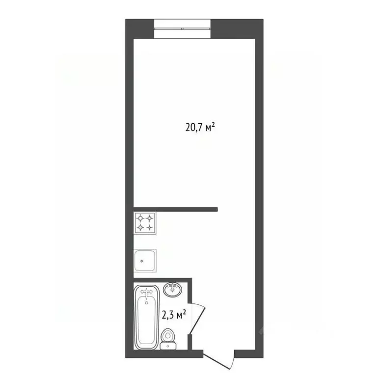 Студия Башкортостан, Уфа ул. Свердлова, 57 (23.1 м) - Фото 2