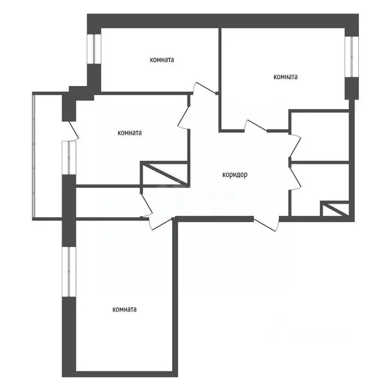 3-к кв. Воронежская область, Воронеж бул. Олимпийский, 6 (85.4 м) - Фото 1