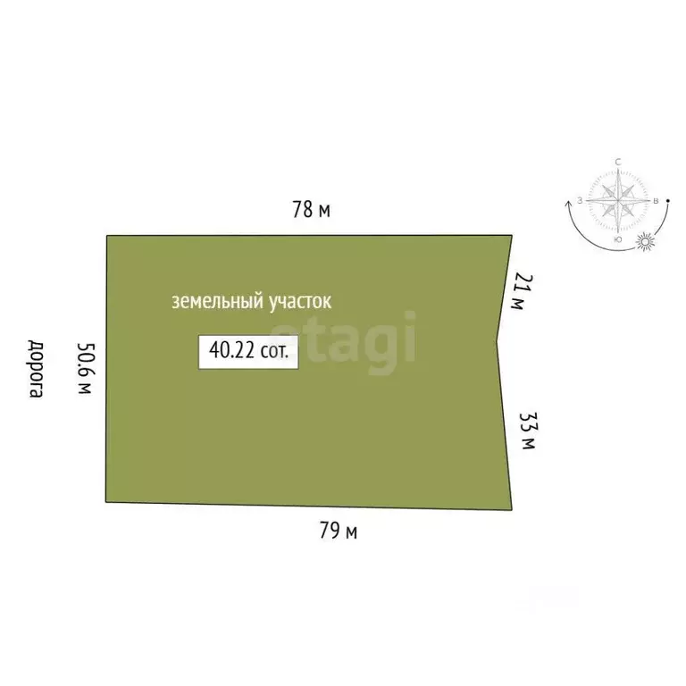 Участок в Тюменская область, Тюменский район, Новокаменский кп ул. ... - Фото 2