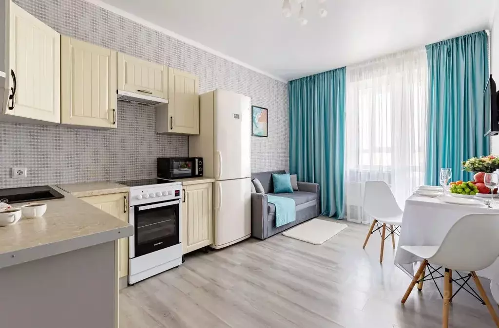 1-к кв. Краснодарский край, Краснодар Старокубанская ул., 124к1 (48.0 ... - Фото 2