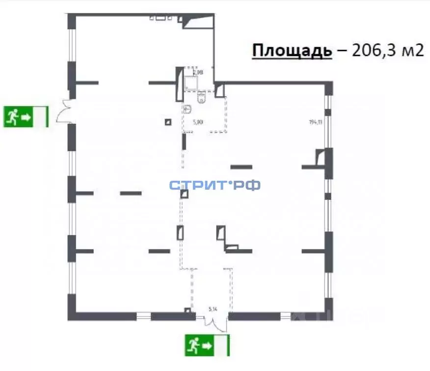 Торговая площадь в Московская область, Химки городской округ, д. ... - Фото 2