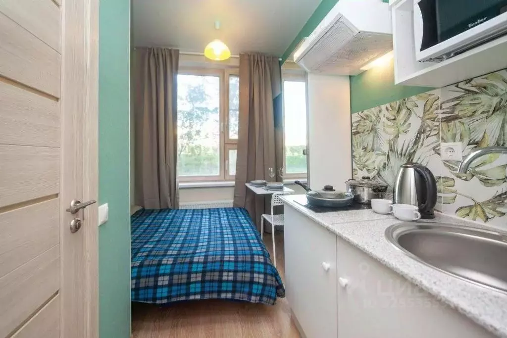 Студия Москва пос. Коммунарка, ул. Бачуринская, 7к1 (12.0 м) - Фото 2