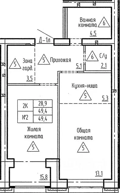 2-к кв. Новосибирская область, Новосибирский район, Мичуринский ... - Фото 0