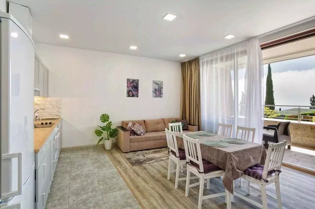 2-к кв. Крым, Ялта муниципальный округ, Гурзуф пгт ул. Строителей, 3 ... - Фото 2