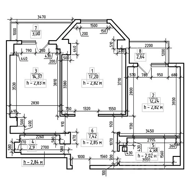 2-к кв. Самарская область, Самара Садовая ул., 168 (63.0 м) - Фото 2