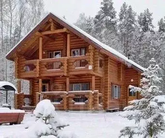 Дом в Ленинградская область, Приозерский район, Плодовское с/пос, пос. ... - Фото 0