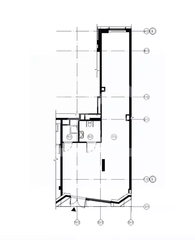 Помещение свободного назначения в Москва 3-я Гражданская ул., 1 (89 м) - Фото 2