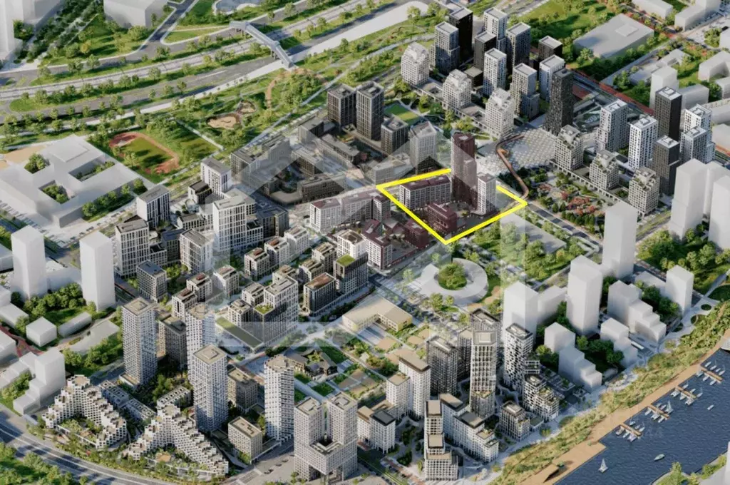 Помещение свободного назначения в Москва 4-я оч., Шагал жилой ... - Фото 1