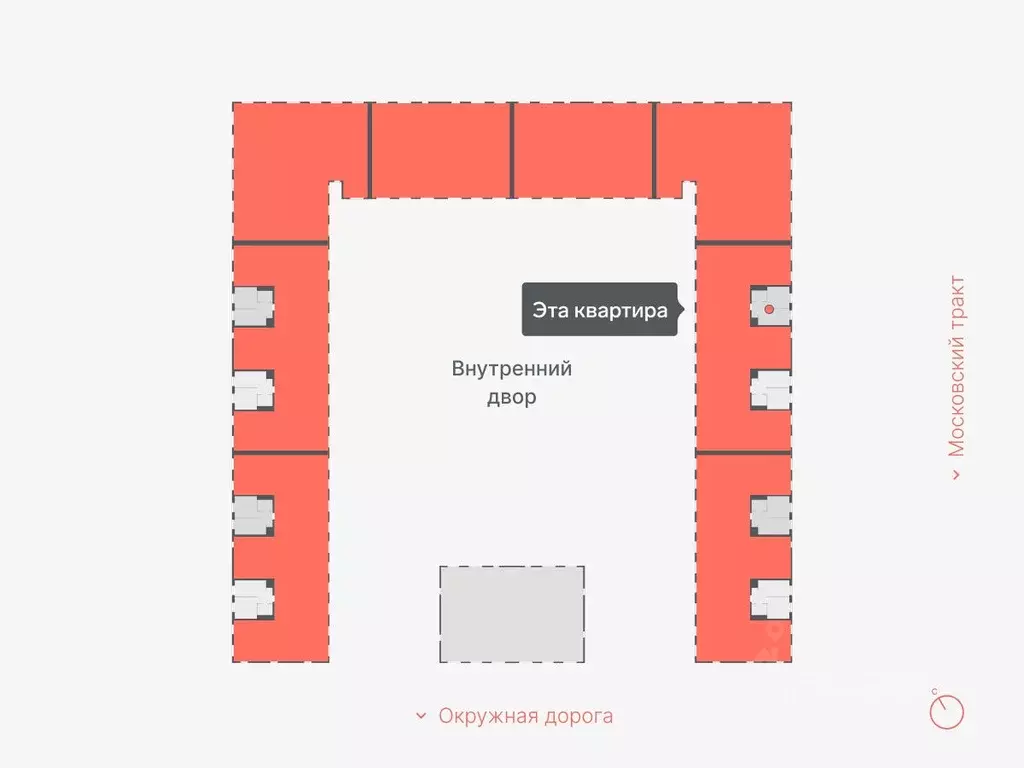 1-к кв. Тюменская область, Тюмень Кремлевская ул., 95 (32.2 м) - Фото 1