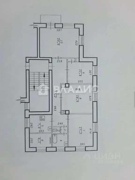 4-к кв. Новосибирская область, Новосибирск ул. Авиастроителей, 6 ... - Фото 1