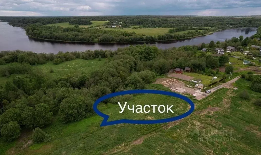 Участок в Ленинградская область, Волховский район, Сясьстройское ... - Фото 1