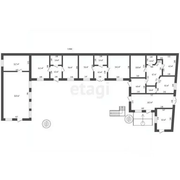 Дом в Севастополь пос. Любимовка, ул. Южногородская, 24 (250 м) - Фото 2