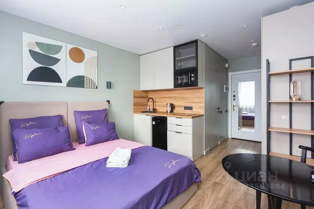 Студия Москва Ленинский просп., 158 (18.0 м) - Фото 1