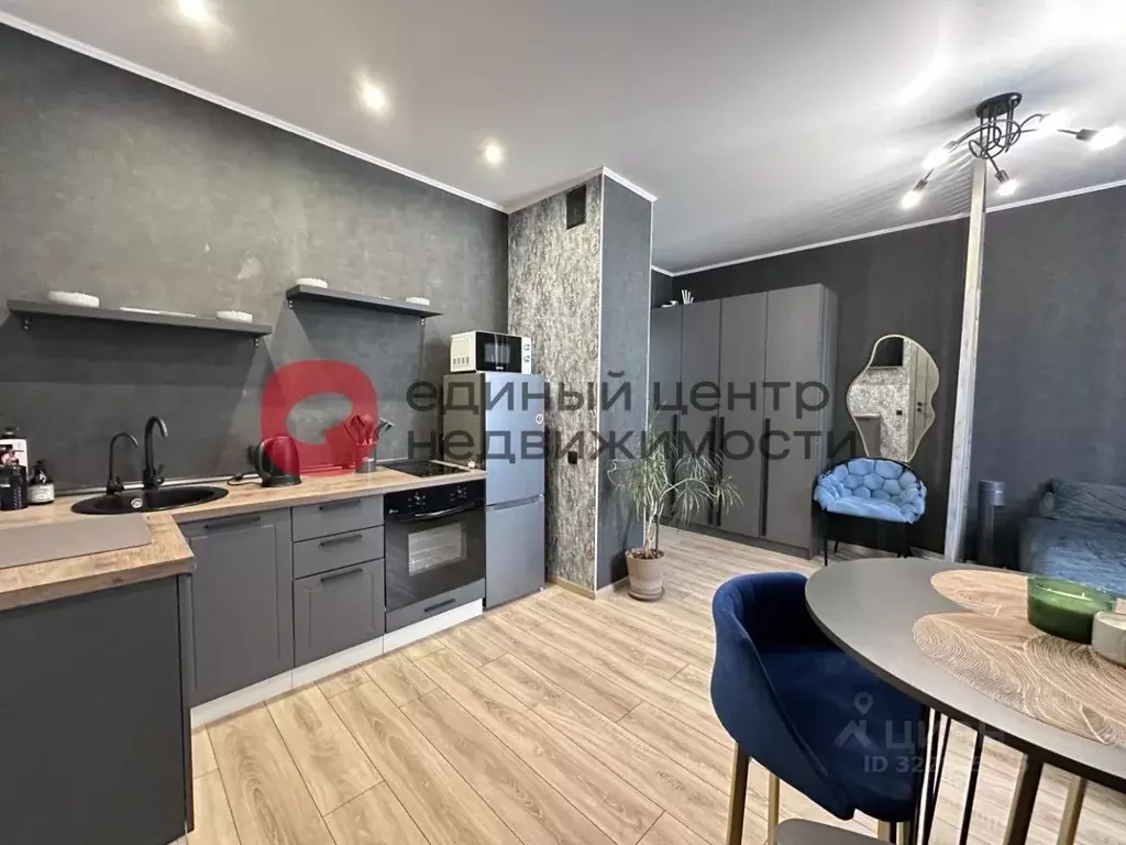 Студия Тюменская область, Тюменский муниципальный округ, д. Патрушева ... - Фото 1