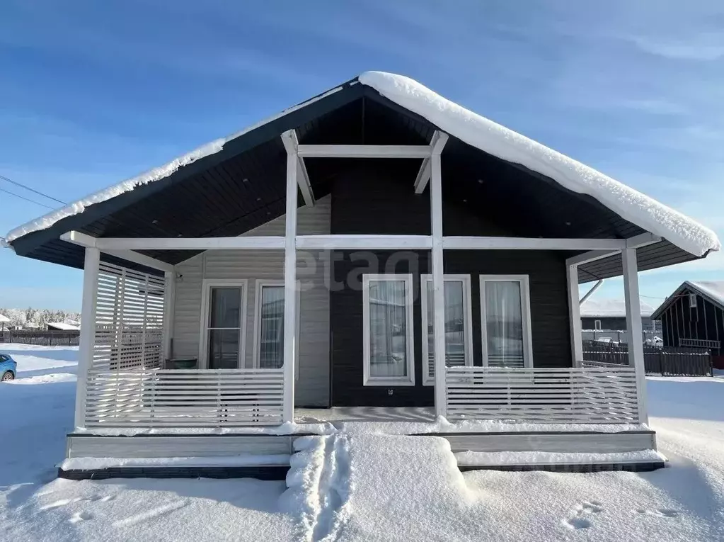 Дом в Ленинградская область, Ломоносовский район, Лопухинское с/пос, ... - Фото 1