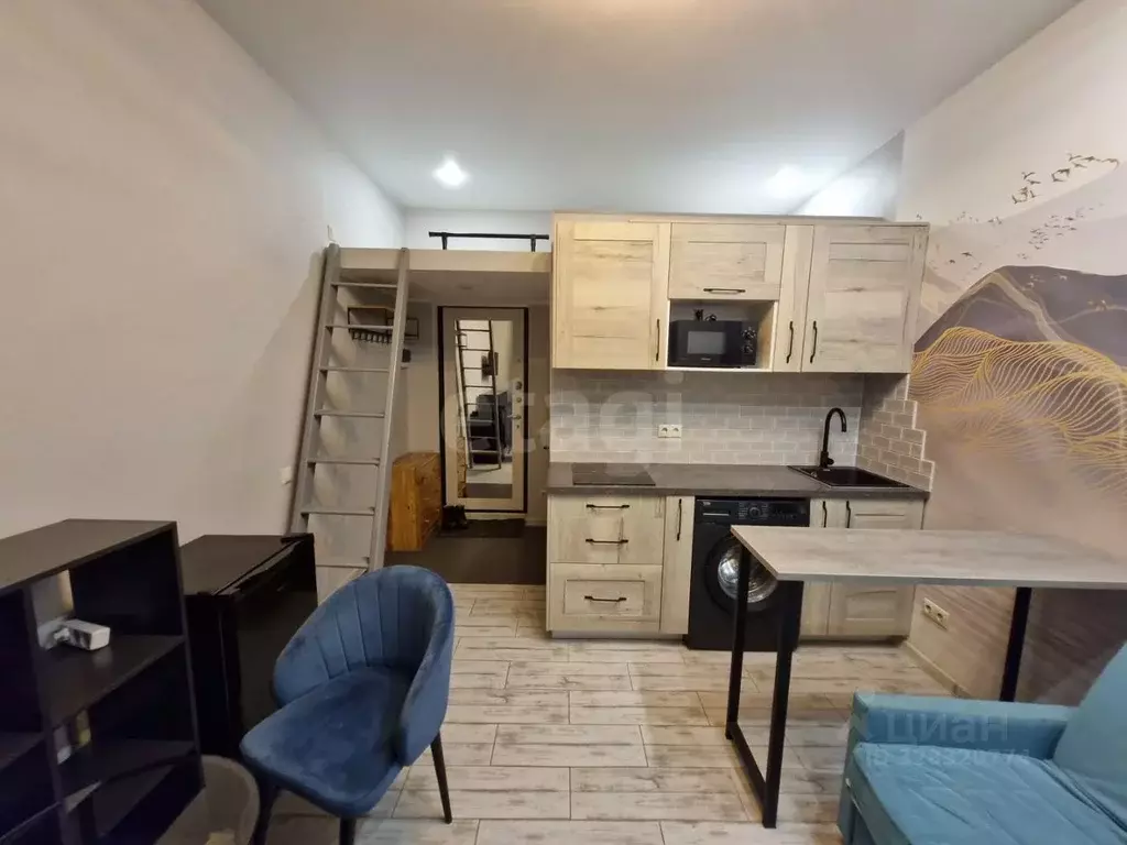 Студия Москва Рижский проезд, 7 (15.1 м) - Фото 1