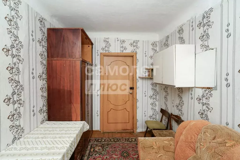 Комната Омская область, Омск Комсомольский городок, ул. Комсомольский ... - Фото 1