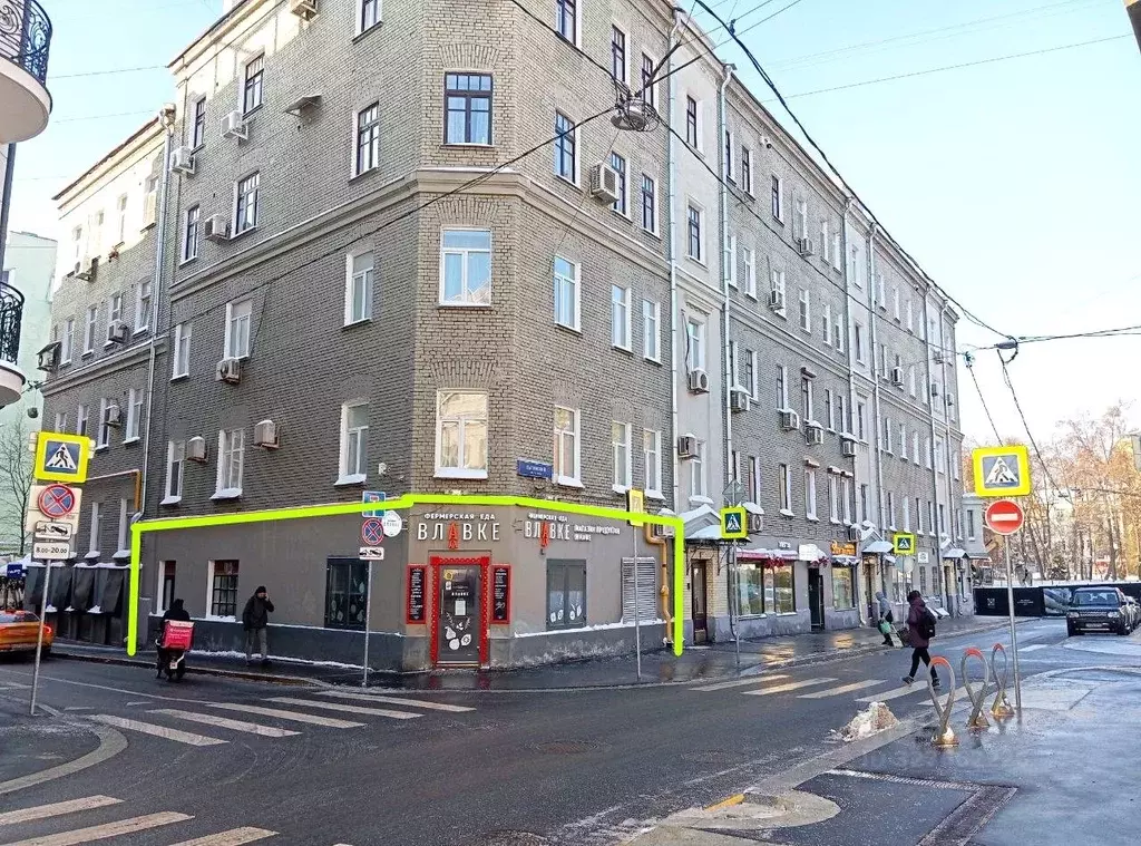 Помещение свободного назначения в Москва Большой Палашевский пер., ... - Фото 1