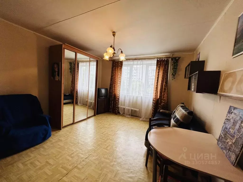 1-к кв. Москва Новомарьинская ул., 14/15 (39.8 м) - Фото 1