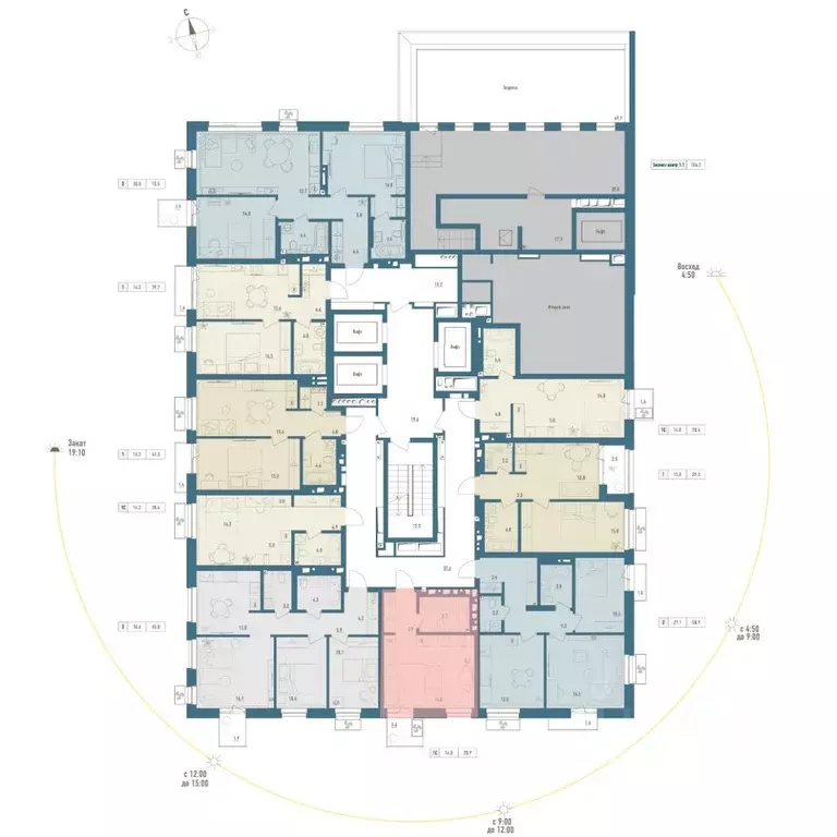 1-к кв. Башкортостан, Уфа Родина Парк жилой комплекс (28.9 м) - Фото 2