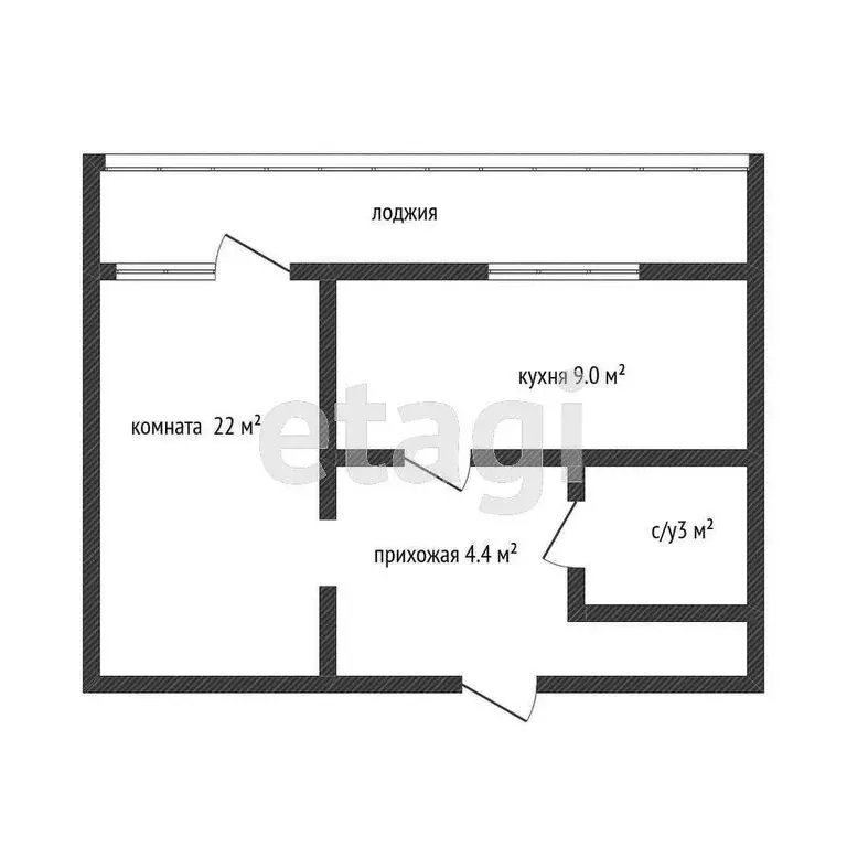 1-комнатная квартира: посёлок Верхнебаканский, улица Титан, 23 (38.4 ... - Фото 0