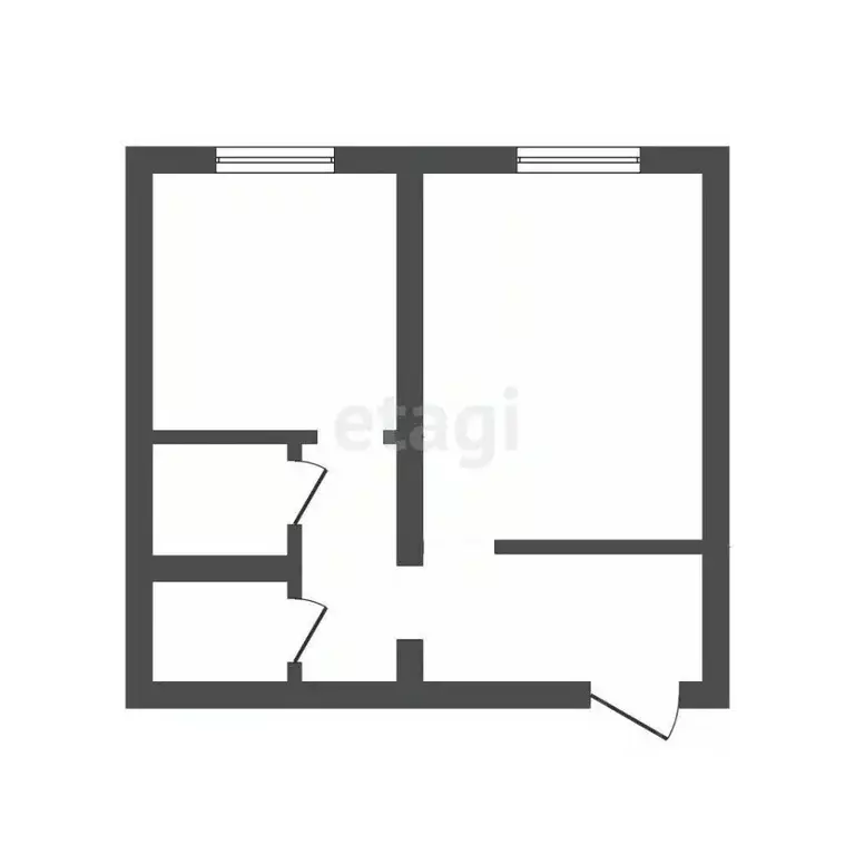 1-к кв. Амурская область, Благовещенск 2-й мкр, ул. Кантемирова, 18 ... - Фото 1
