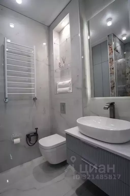 1-к кв. Кабардино-Балкария, Нальчик ул. Тлостанова, 16 (52.0 м) - Фото 2