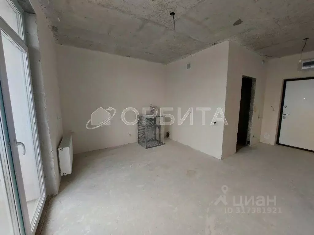 Студия Тюменская область, Тюмень ул. Краснооктябрьская, 16 (23.4 м) - Фото 1