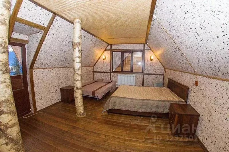 Дом в Карачаево-Черкесия, Домбай кп, пос. Альплагерь Алибек 5 (60 м) - Фото 2