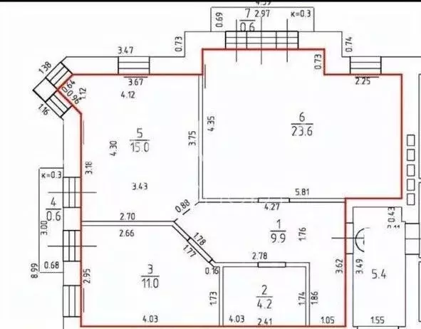 2-к кв. Калининградская область, Зеленоградск ул. Приморская, 4 (63.7 ... - Фото 2