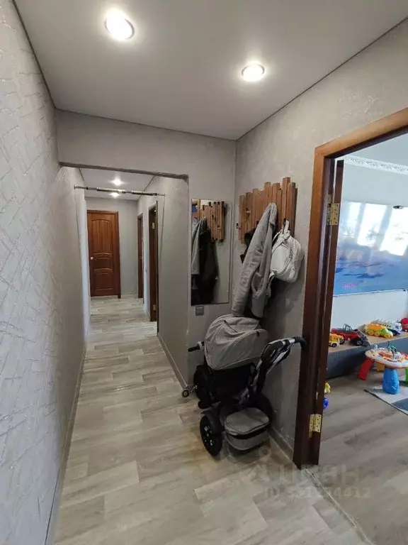 3-к кв. Татарстан, Елабуга 4/5 мкр, ул. Хирурга Нечаева, 11 (67.4 м) - Фото 2