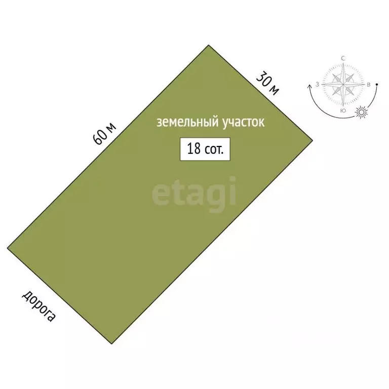 Участок в Ростовская область, Родионово-Несветайская сл. ул. Сливовая ... - Фото 2