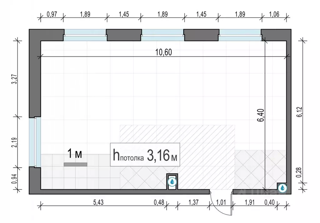 2-к кв. Московская область, Мытищи Белый Grad жилой комплекс, 12.1 ... - Фото 1