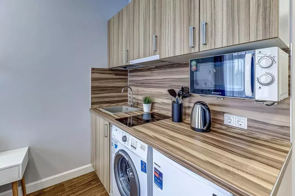 Студия Санкт-Петербург Приморский просп., 6 (26.6 м) - Фото 1