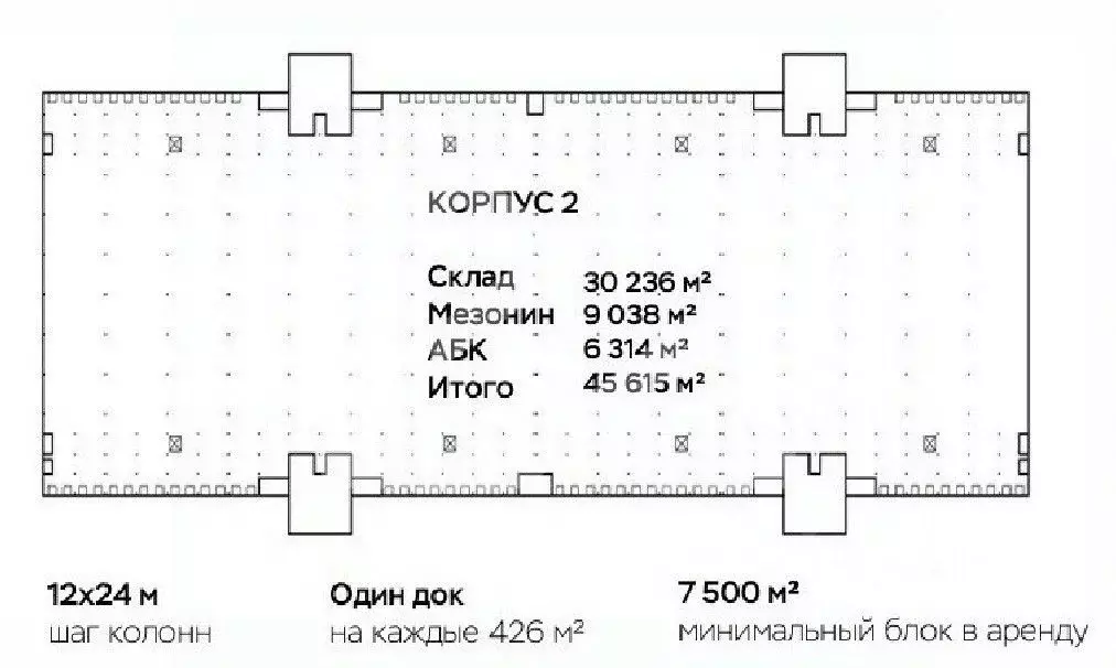 Склад в Москва № 29 кв-л,  (92654 м) - Фото 1